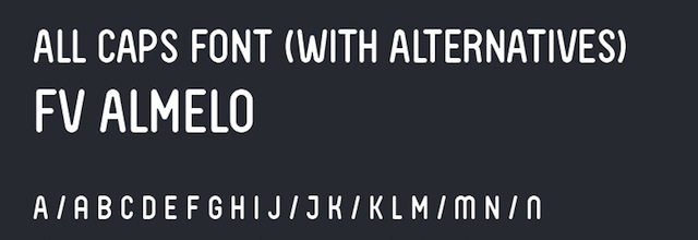 FV Almelo is a free css web font