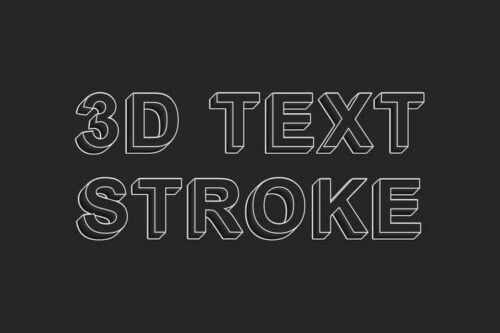 8 CSS & JavaScript Snippets for Creating Stunning 3D Text Effects