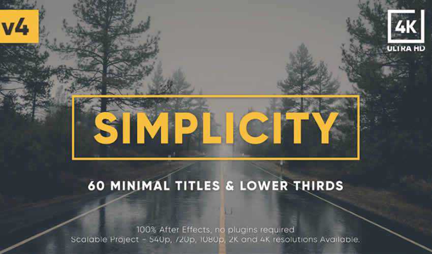 ae adobe after effects template motion design project files video movie titles typography type