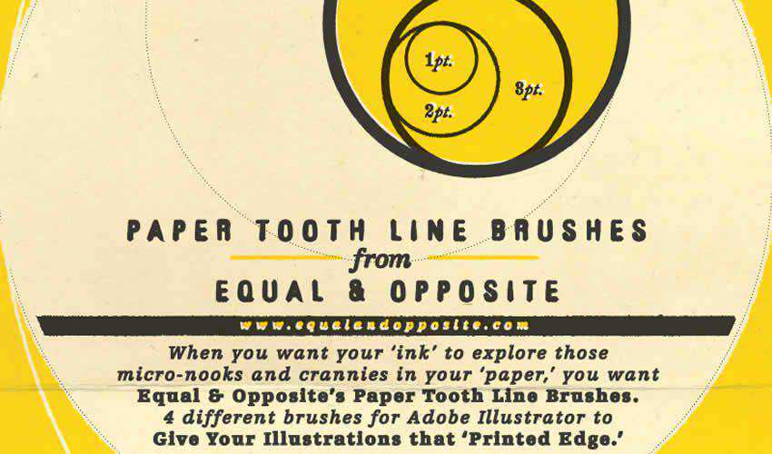 Paper Tooth Line adobe illustrator brush brushes abr pack set free