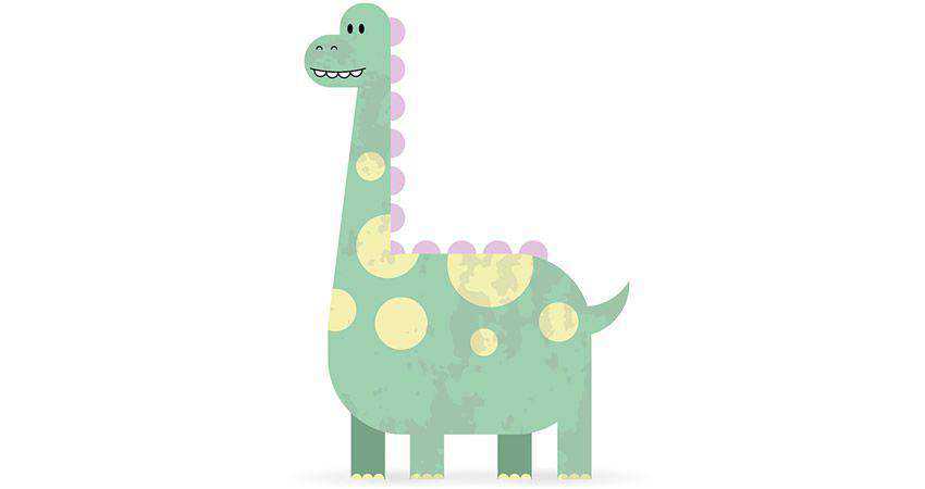 How To Create a Cute Dinosaur Character adobe illustrator tutorial