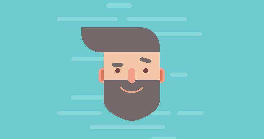 How to Design a Handsome Flat Hipster Character adobe illustrator tutorial