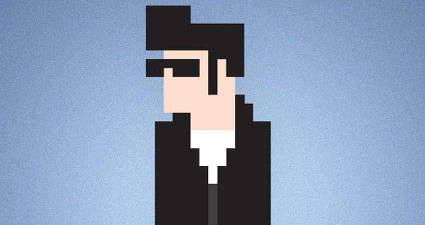 How To Create an 8-Bit Pixel Character adobe illustrator tutorial