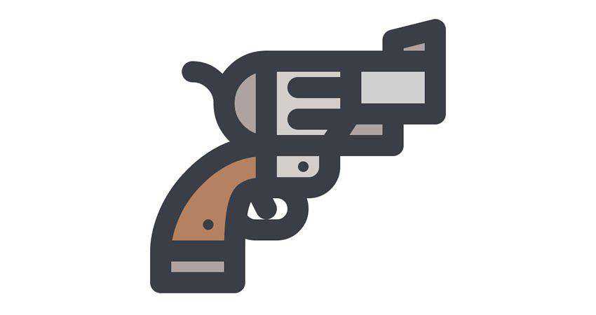 How to create a Revolver Icon adobe illustrator tutorial