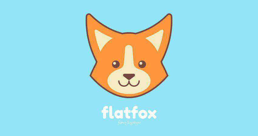 How to Create a Simple Cute Fox Logo adobe illustrator tutorial