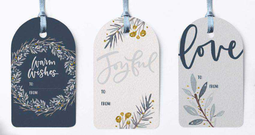 How to Design Winter Watercolor Gift Tags adobe illustrator tutorial
