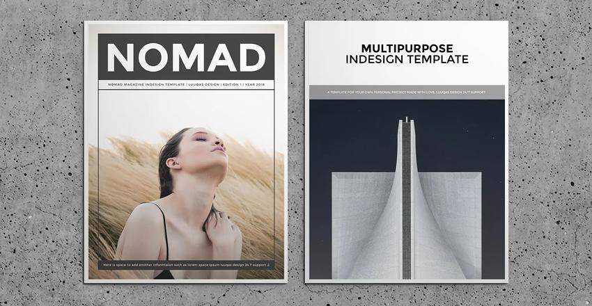 Nomad Magazine Layout