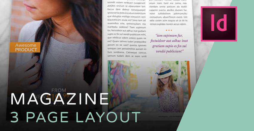 How to Create a Three-Page Magazine Spread