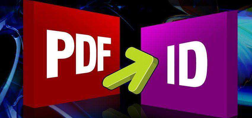 PDF2ID adobe indesign plugin