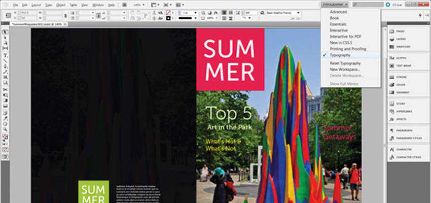 Master InDesign Page Tool