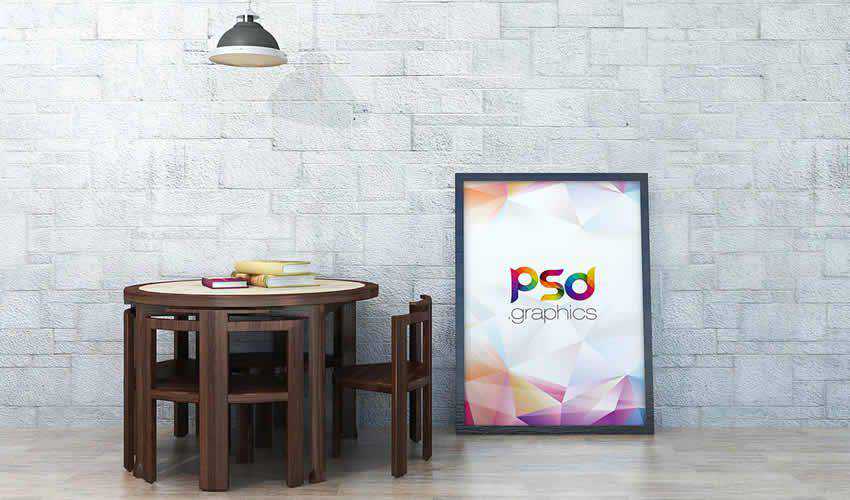 large psd photoshop poster mockup template editable flyer free