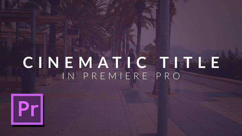 How to Create a Clean Cinematic Animation Title
