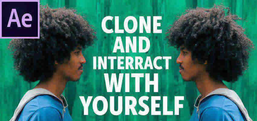 How To Clone Interact with Yourself in After Effects