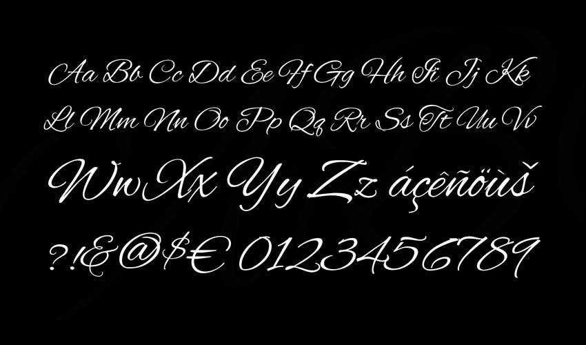 free font calligraphy typography script Alex Brush