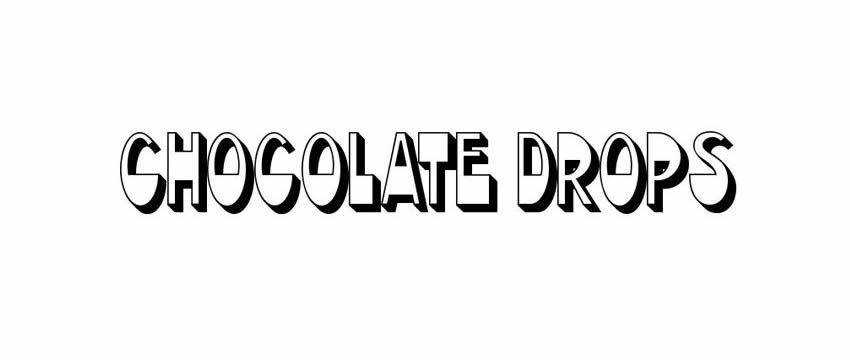 Chocolate Drops Font Chunky 3d Free Font