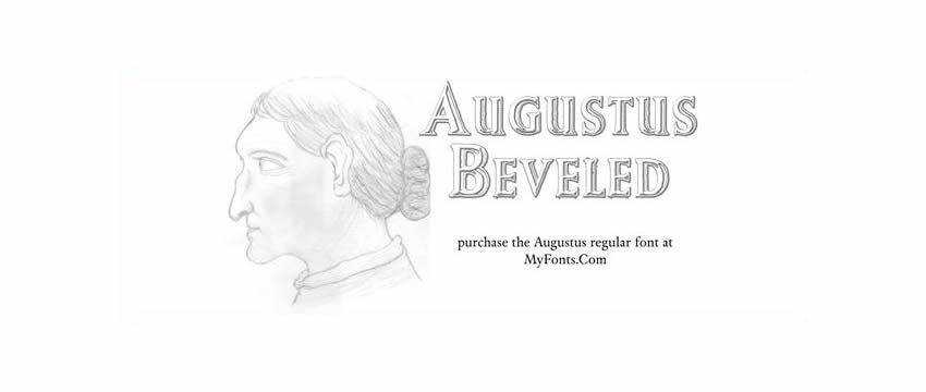 Augustus Beveled Chunky 3d Free Font
