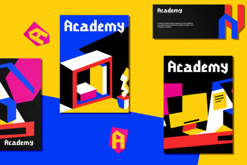 The Beauty of Bright Colors & Geometrical Shapes in Brand Identity