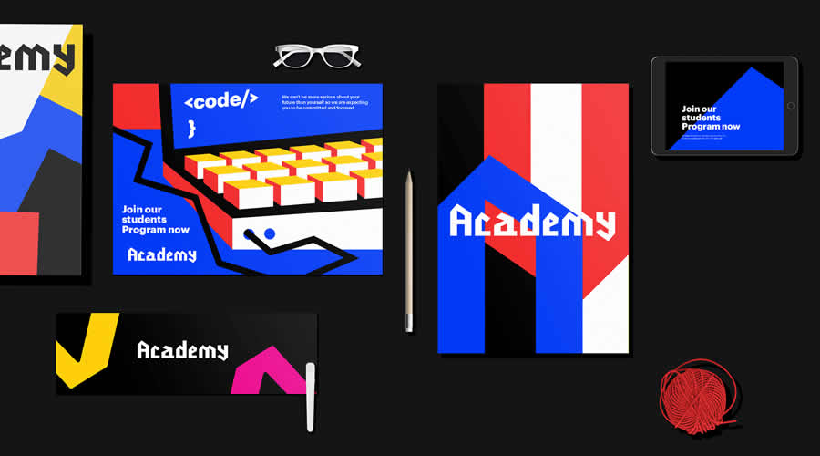 Academy Brand Identity Design
