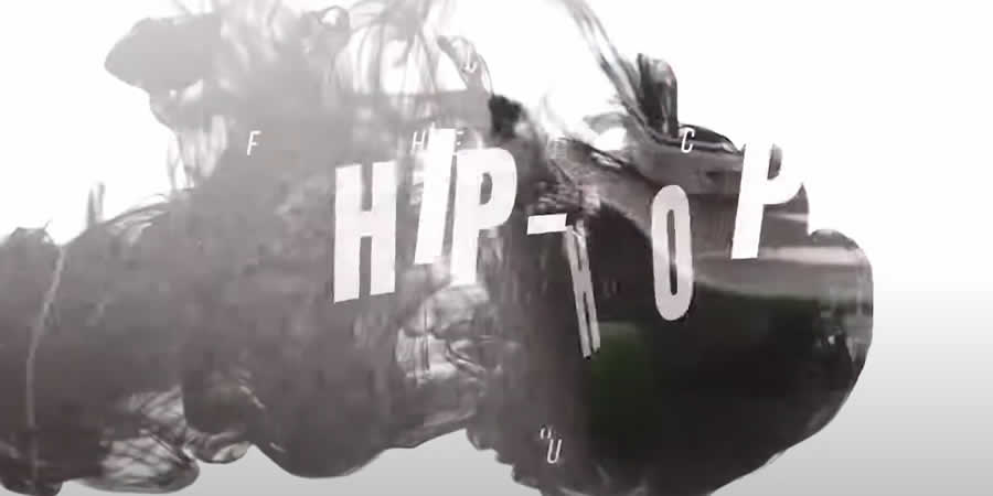 Hip Hop Intro free davinci resolve template video motion design