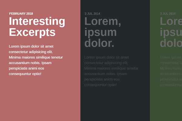 7 CSS Snippets for Creating Content Excerpts