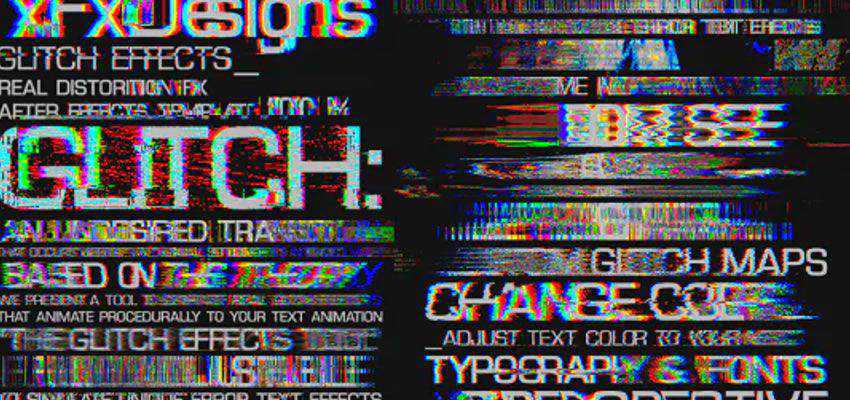 Glitch Text Effects Toolkit