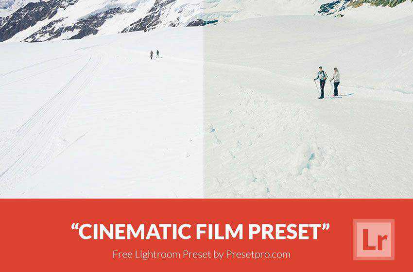 free cinematic movie lightroom preset