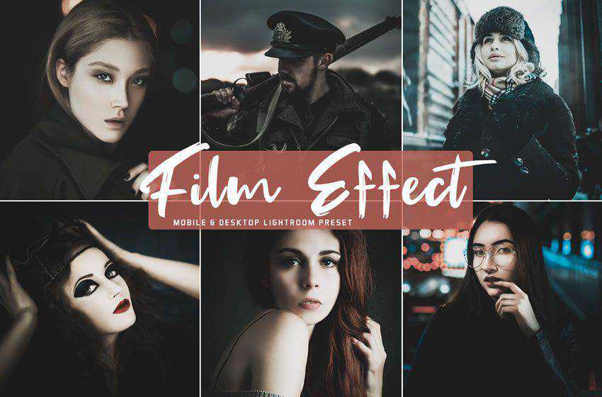 Film Effect free cinematic movie lightroom preset