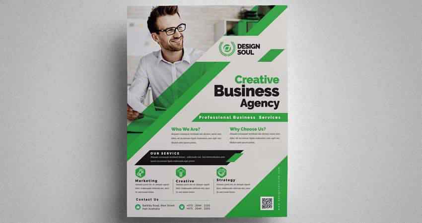 Creative Business Corporate Flyer Template Photoshop PSD