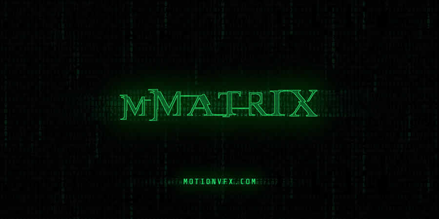 Matrix-Inspired Layout Pack DVR free davinci resolve template video motion design