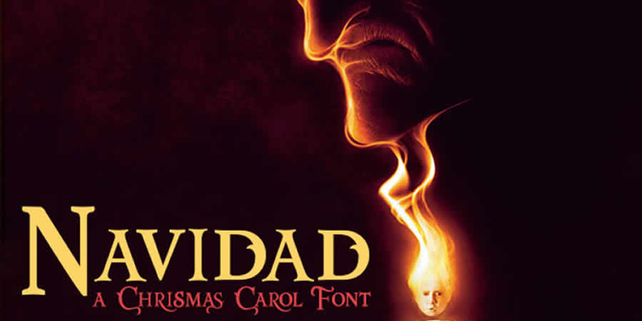 Navidad Font disney movie tv free font typography