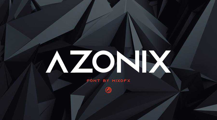 Azonix Free Modern quirky creative font family typeface