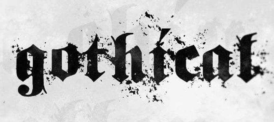 Gothical free gothic font family