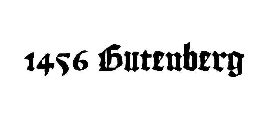 1456 Gutenberg free gothic font family