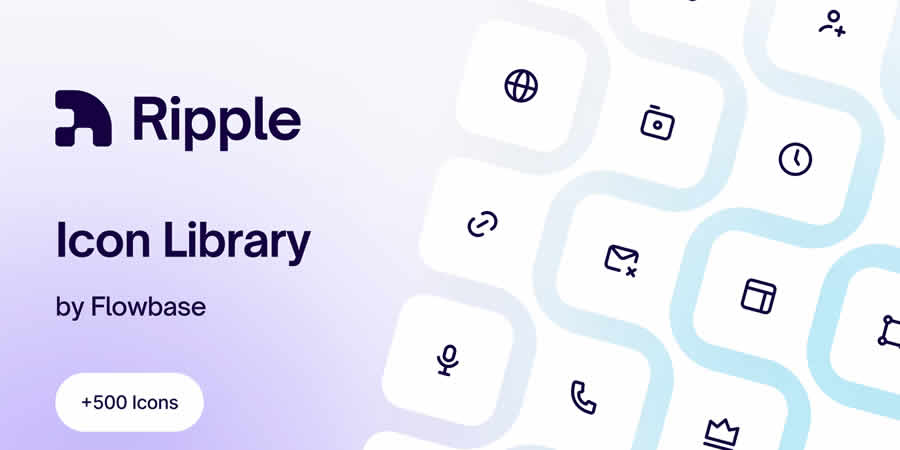Free Icon Set UI Web Design Ripple Icon Library
