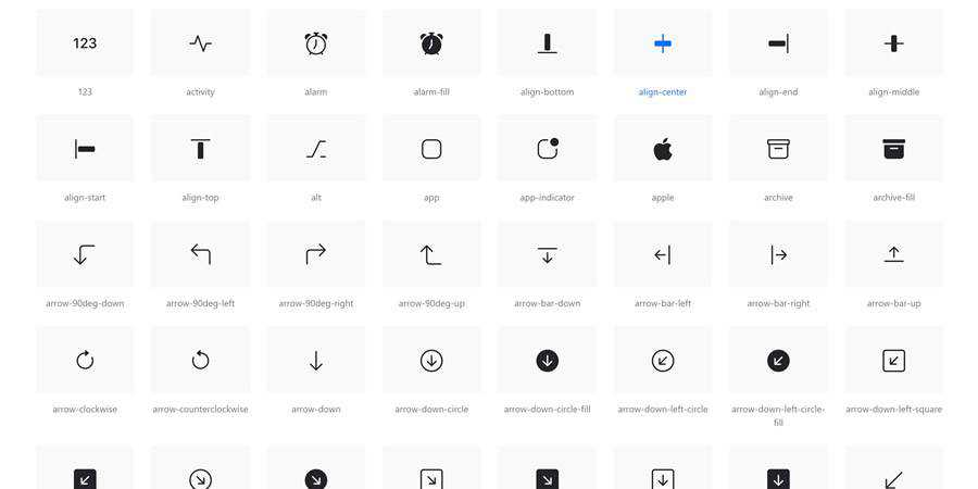 Bootstrap Icons Open-Source Free SVG