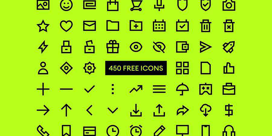 Edge 450+ Outline Free Icons Figma