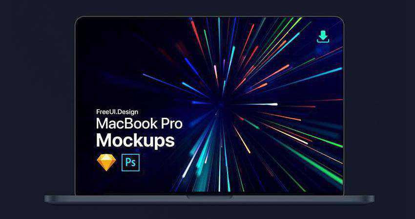New MacBook Pro Mockup free macbook mockup template psd photoshop