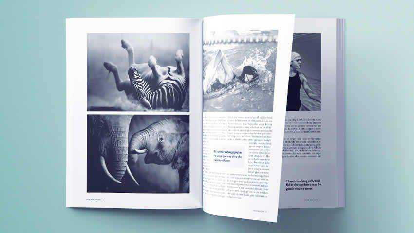 Stunning Photography Magazine Template for InDesign
