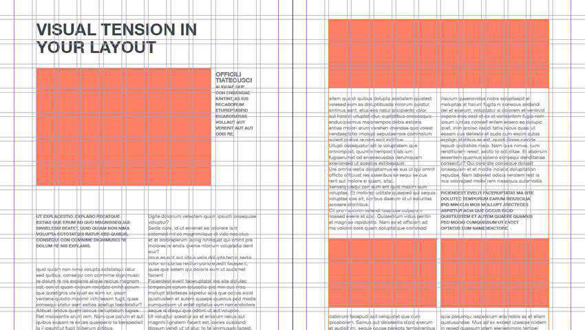 Grid Wireframe Editorial Layouts for InDesign