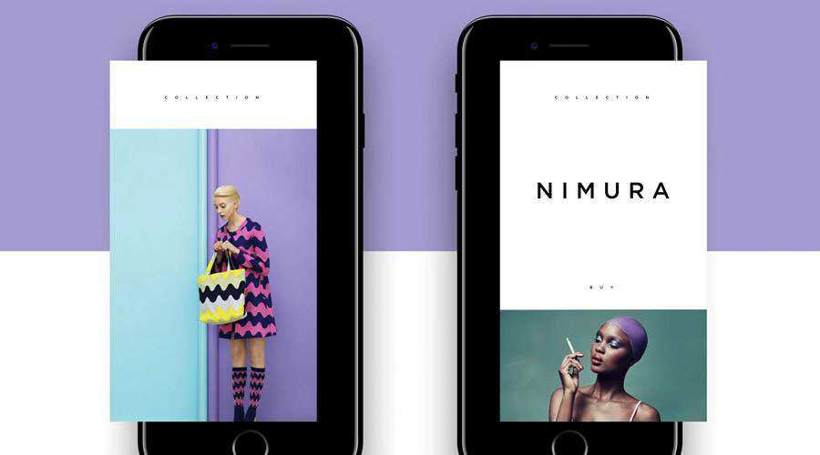 Fashion Magazine free mobile app ui kit Sketch ios android