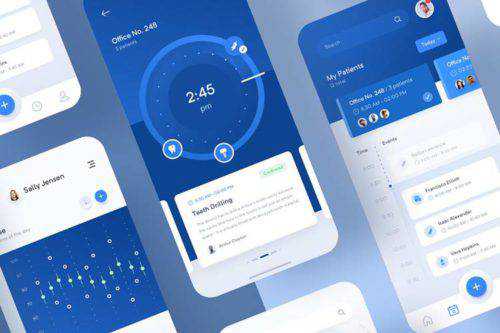 50+ Best Free Mobile UI Kits for iOS & Android