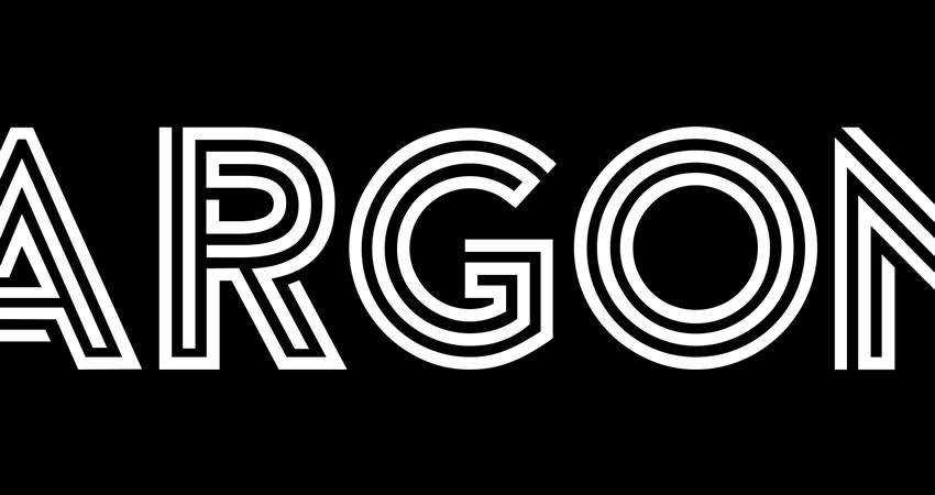 Argon free outline font family