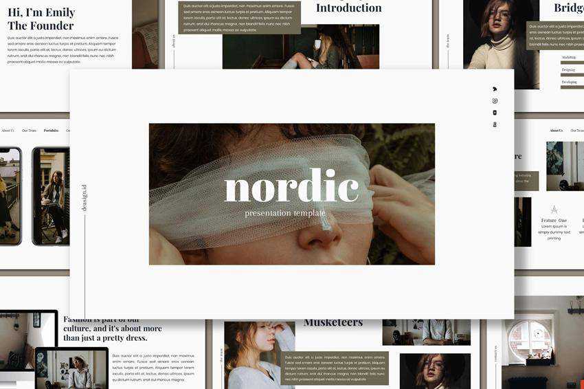 Free Nordic PowerPoint Presentation Template