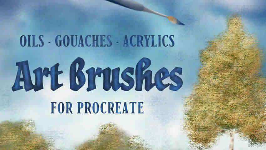Art Brushes for Procreate