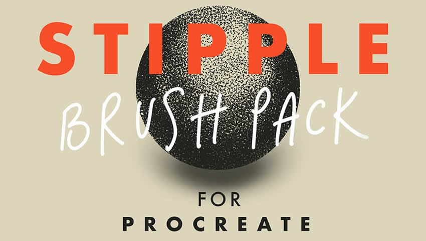 Stipple Procreate Brush Pack