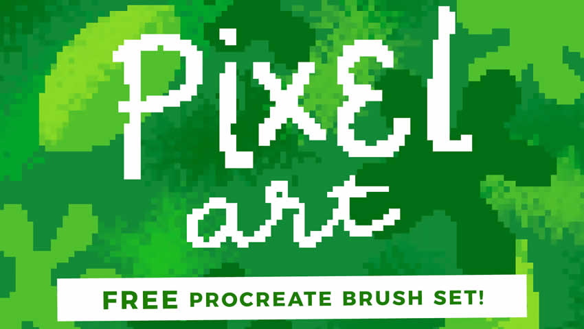 Pixel Art Procreate Brush Set