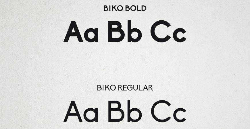 Biko free title headline typography font typeface