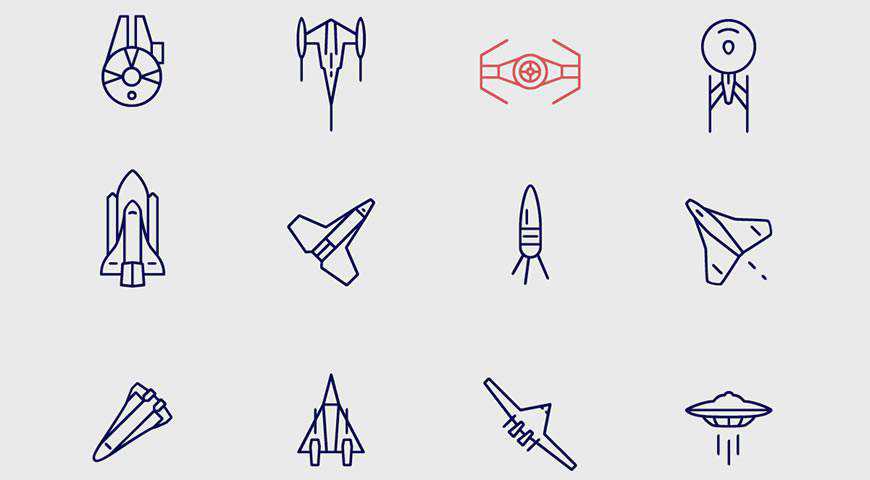 Infinity Space Icons @fontface webfont free