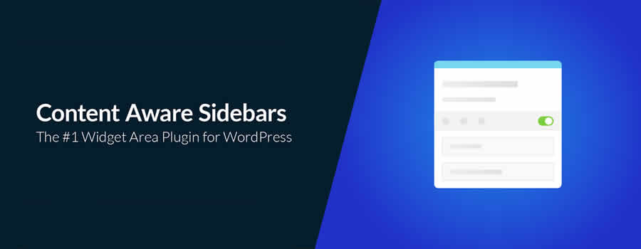 Content Aware Sidebars – Unlimited Widget Areas