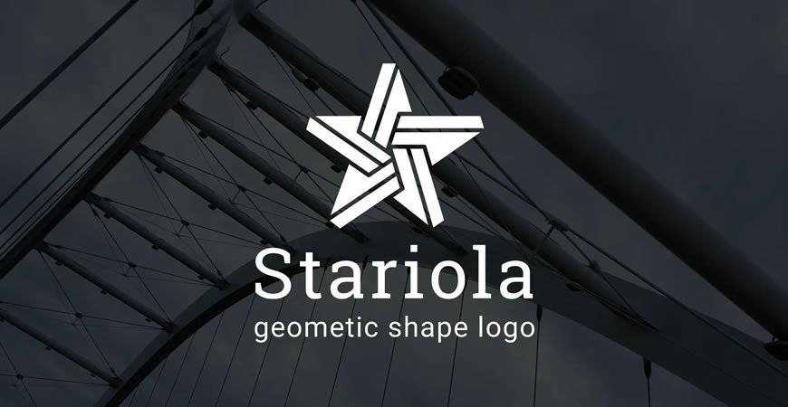 Stariola Shape geometric logo template